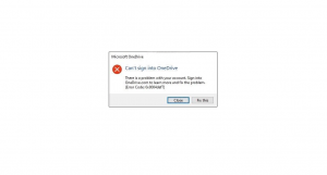 Fix OneDrive Error Code 0x8004def7 on Windows 11/10 