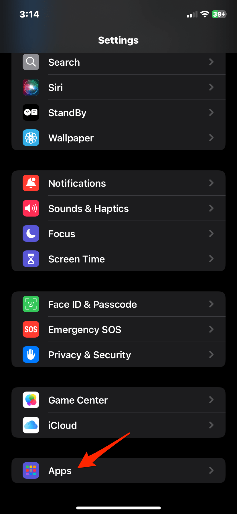 iPhone_Settings_Apps_option