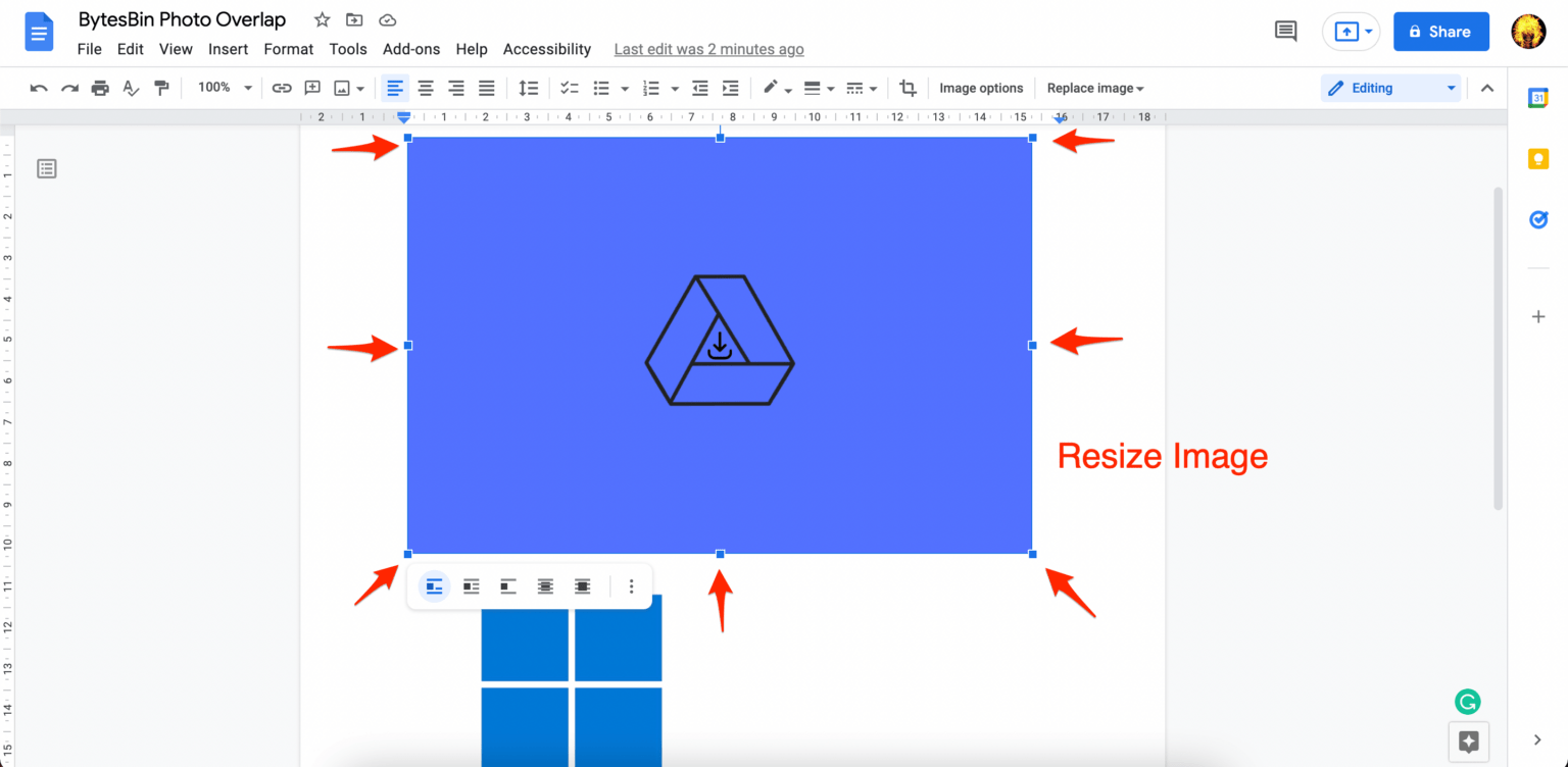 How to Put Two Images Side By Side in Google Docs 2024?